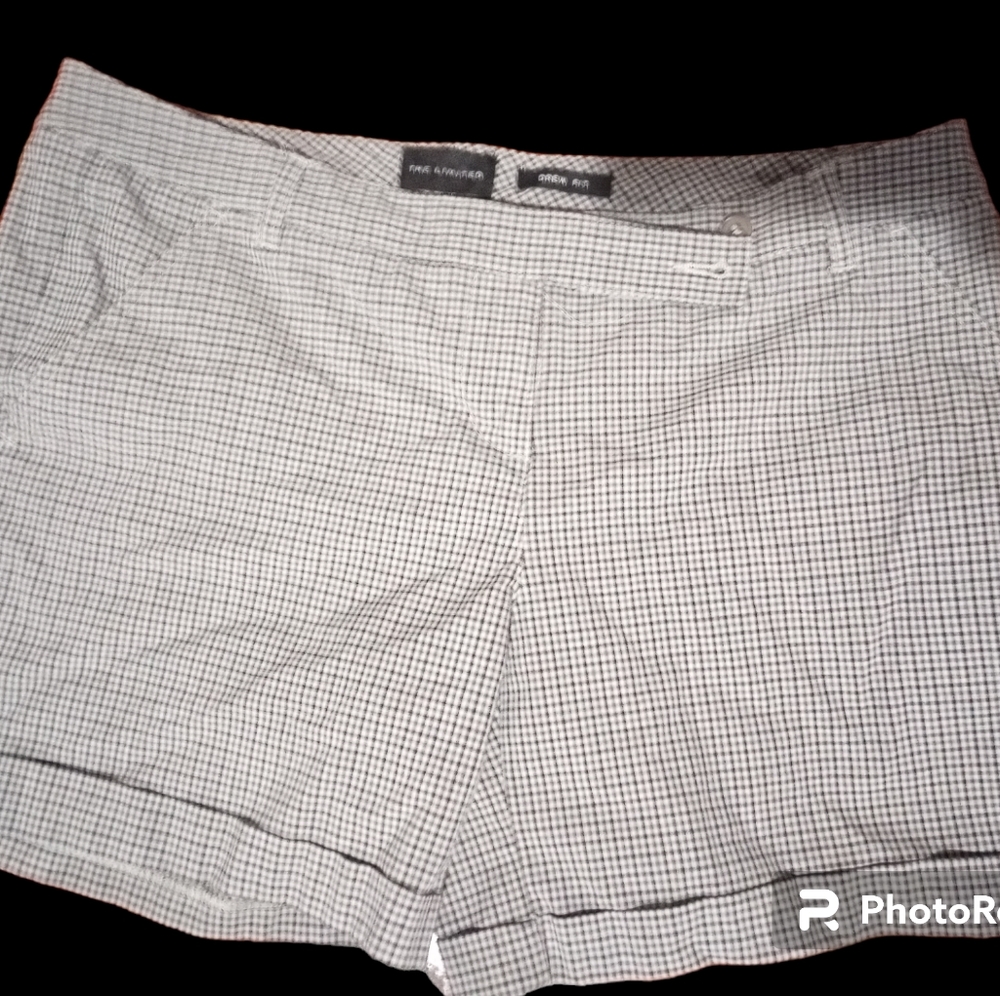 Black stripes shorts